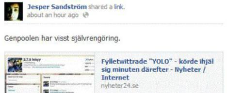Facebook, Moderat, yolo