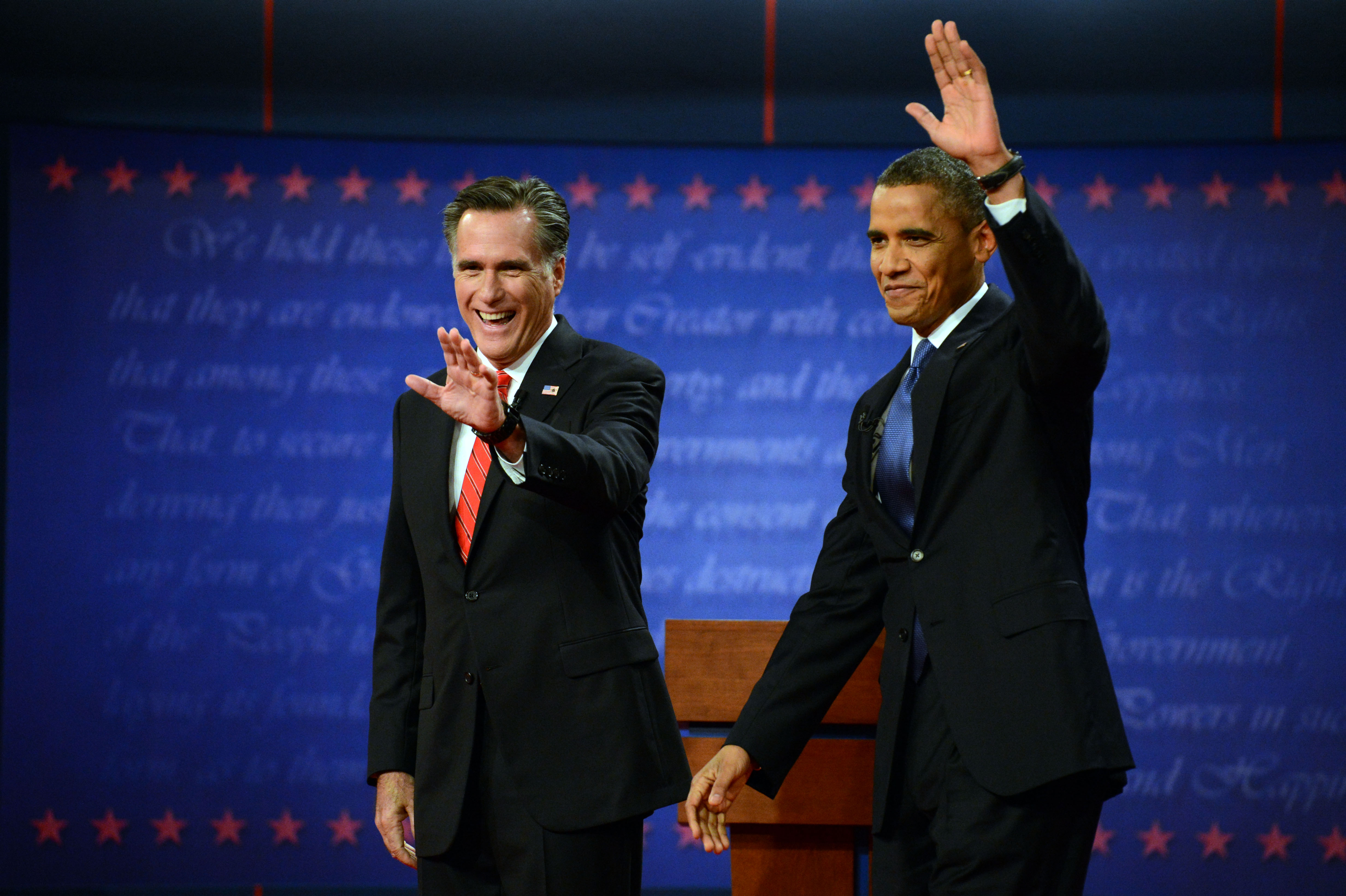 Mitt Romney, Skämt, Barack Obama