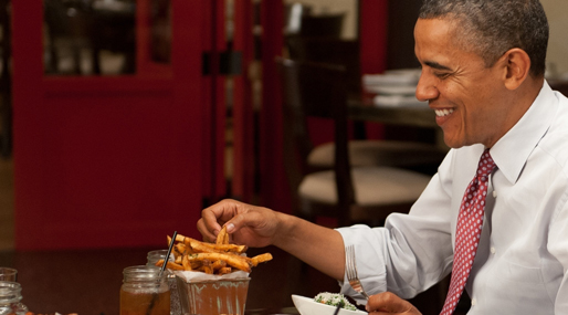 Anne Hathaway, Barack Obama