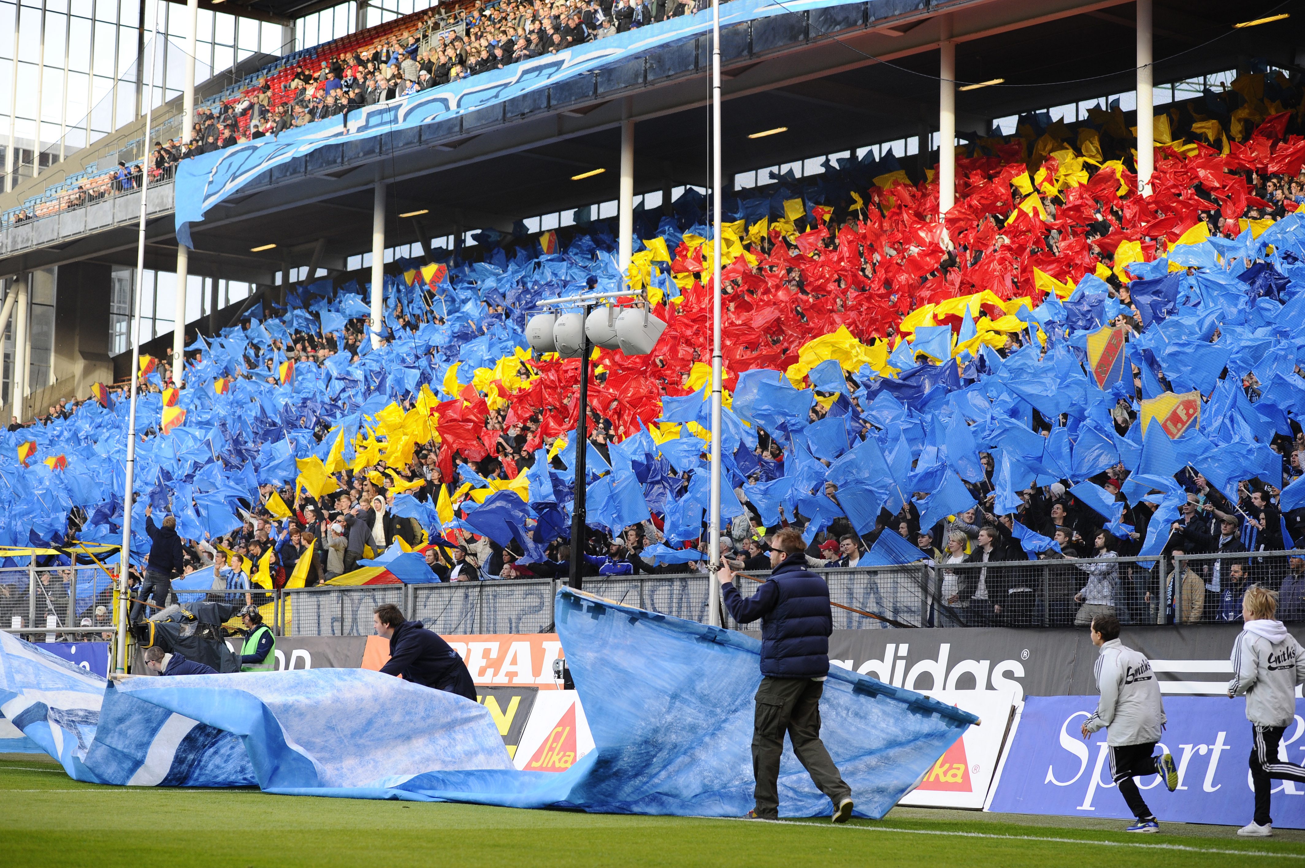 Fotboll, Råsunda, Dif, AIK
