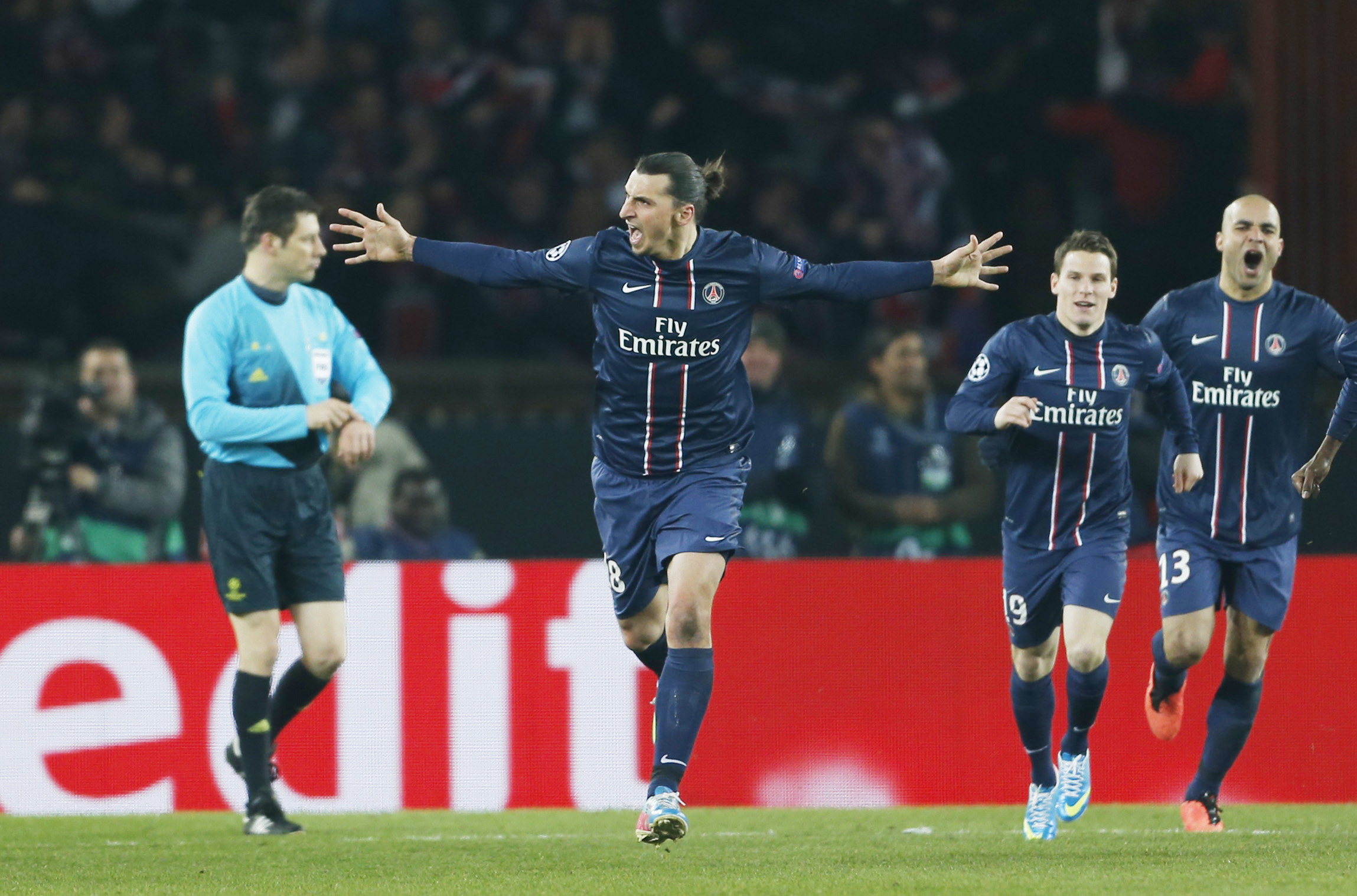 Zlatan Ibrahimovic, David beckham, Barcelona, Paris Saint Germain, PSG, Zlatan