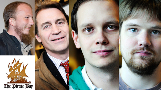 Peter Sunde, Hübinette, Pirate Bay, Rättegång