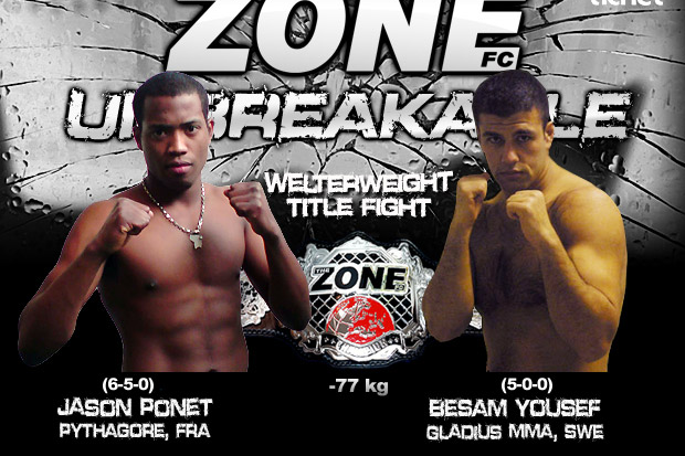 Goteborg, Elina Nilsson, Paul Reed, Besam Yousef, Victor Cheng, The Zone FC 9, Hanna Sillén, MMA, Lisebergshallen, The Zone FC, Martin Svensson