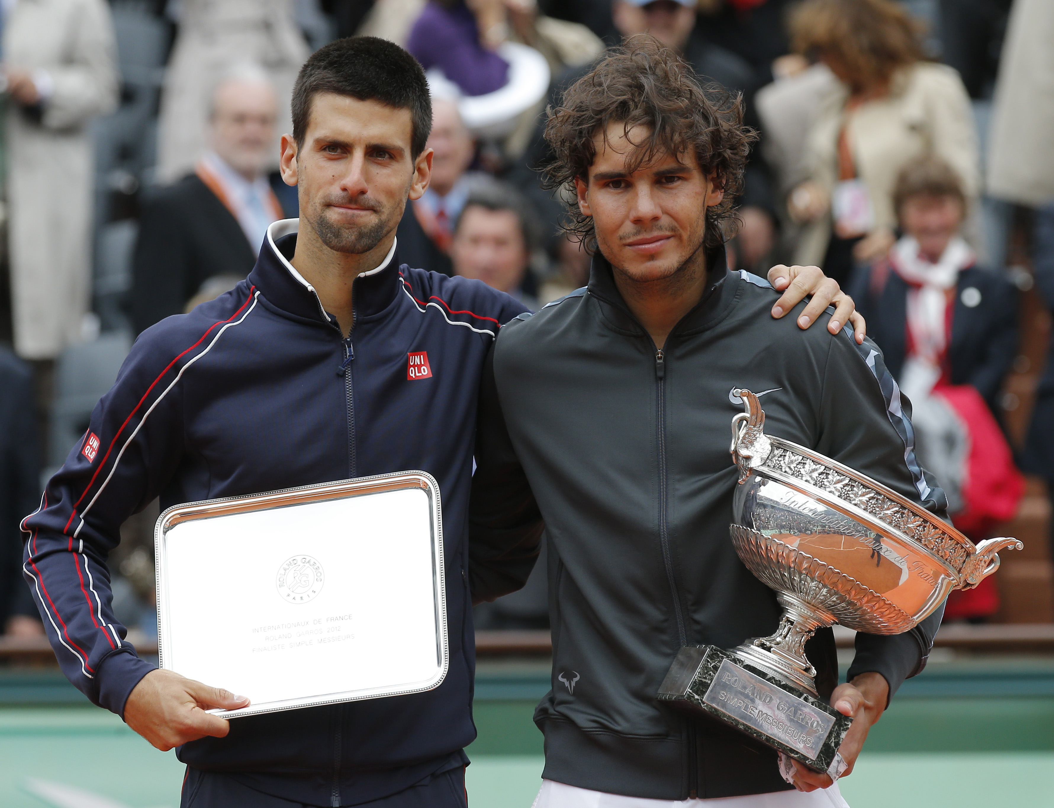 Björn Borg, Novak Djokovic, Rafael Nadal, Tennis, Franska Öppna