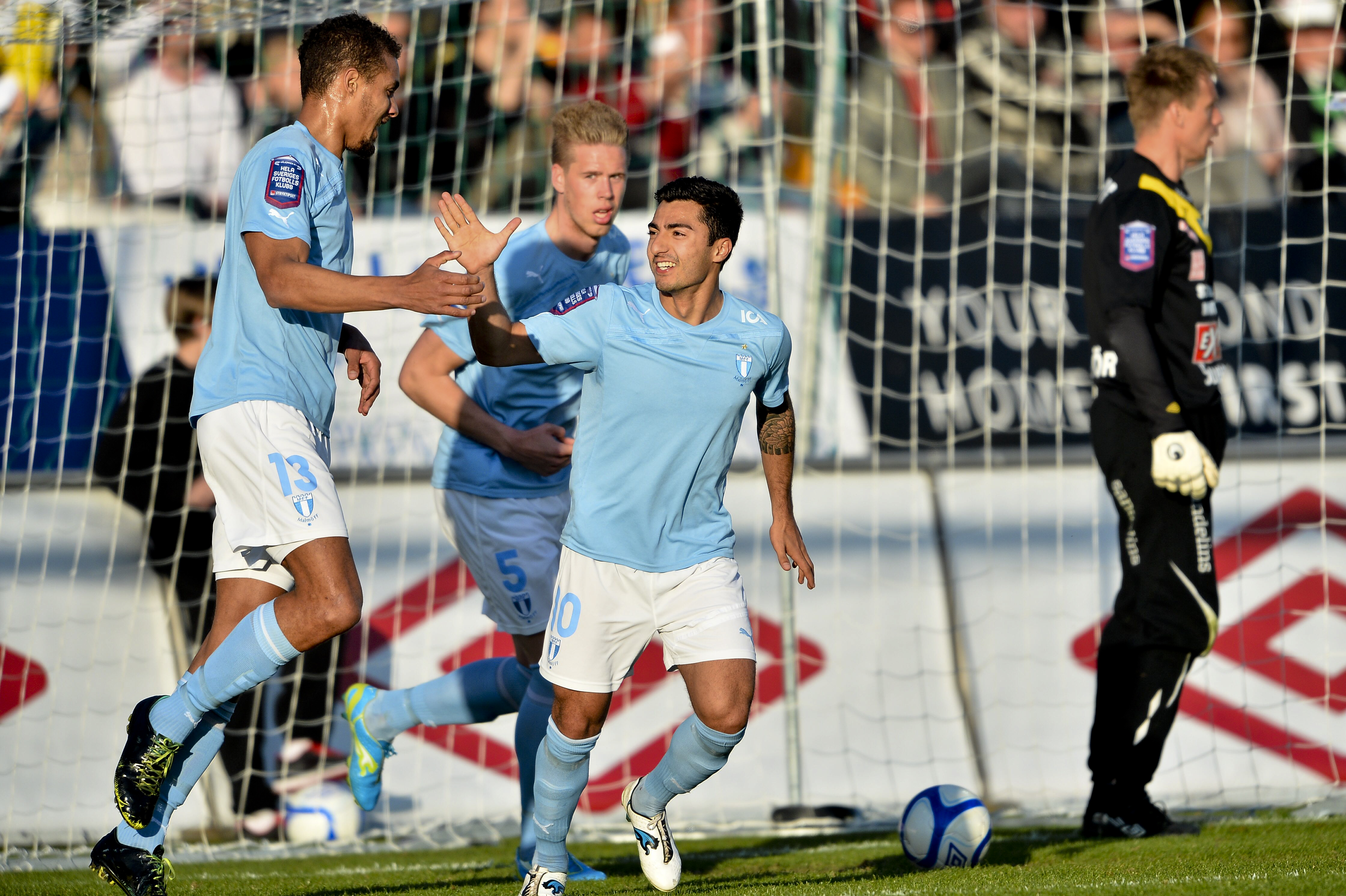 Erton Fejzullahu, Fotboll, Allsvenskan, Malmo FF, Mjallby, Daniel Andersson