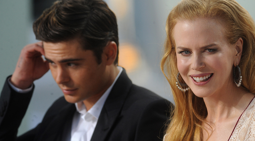 Urin, Nicole Kidman, Zac Efron
