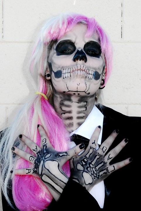 Halloween, Dayviews, smink