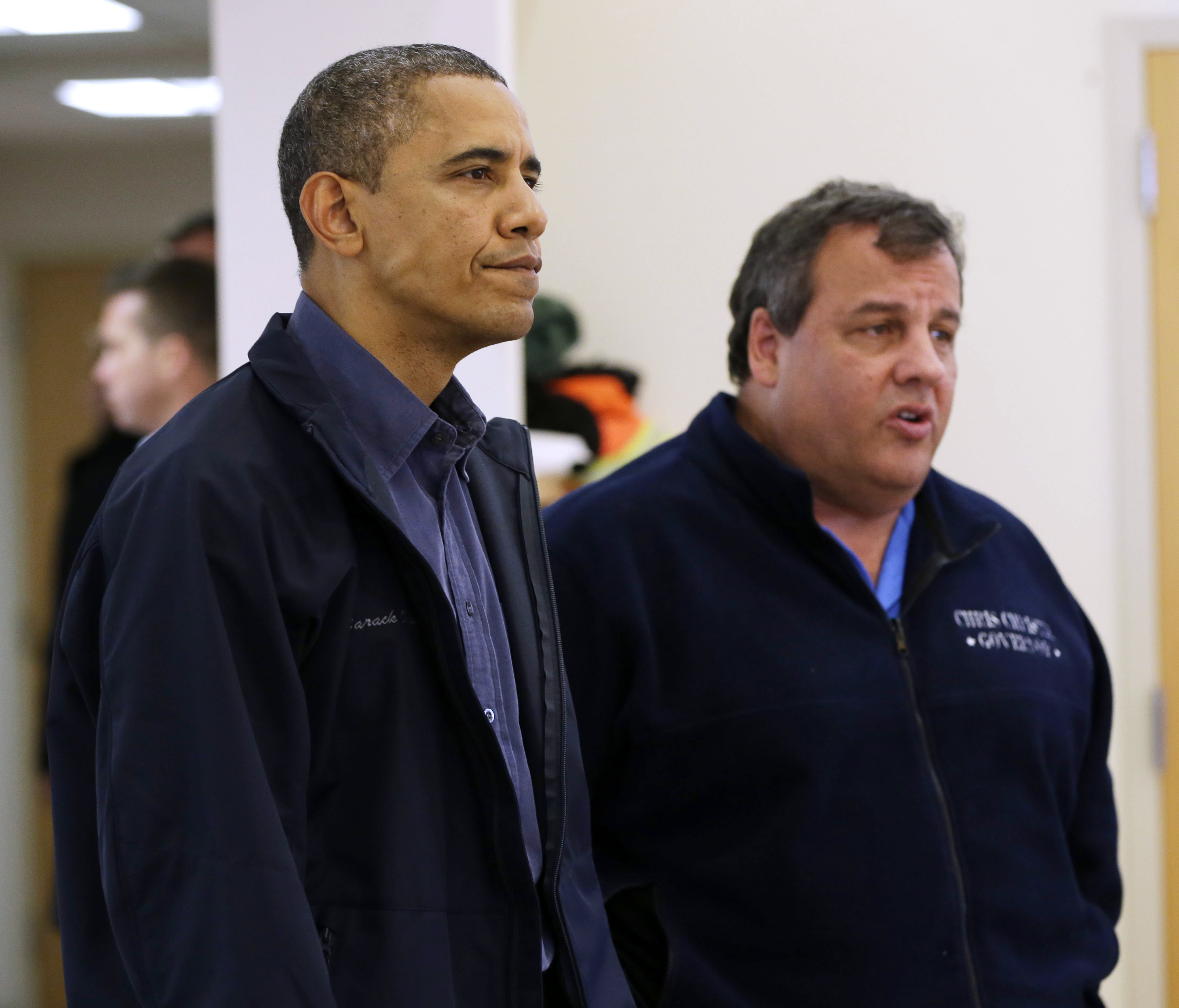 New Jersey, Barack Obama, stormen sandy