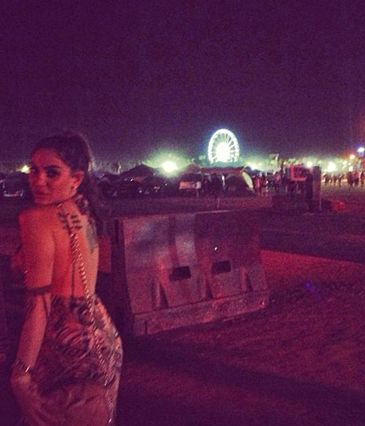 Natacha Peyre, bilder, Coachella, Rebecka Shirwani