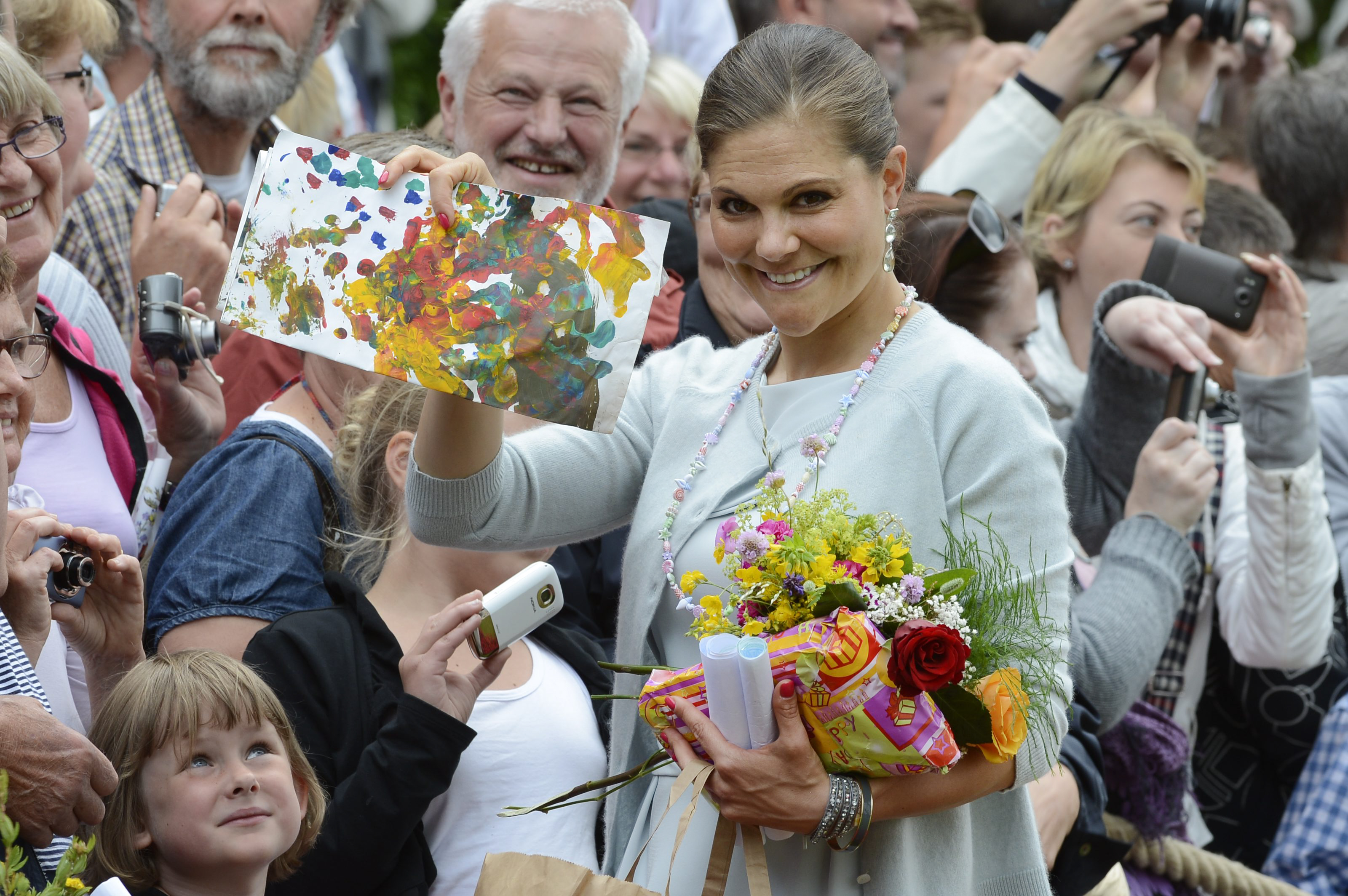 Estelle, kronprinsessan Victoria, Kungligt, Borgholm, Öland, Kronprinsessan