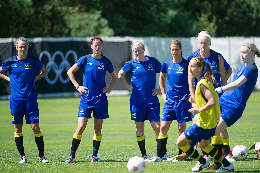 OS, Marta, Pia Sundhage, Lotta Schelin