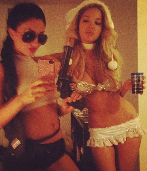 Svenska kändisar, Hasse Aro, Elin Kling,  Klä ut sig, Kostym, Natacha Peyre, Halloween, Kissie
