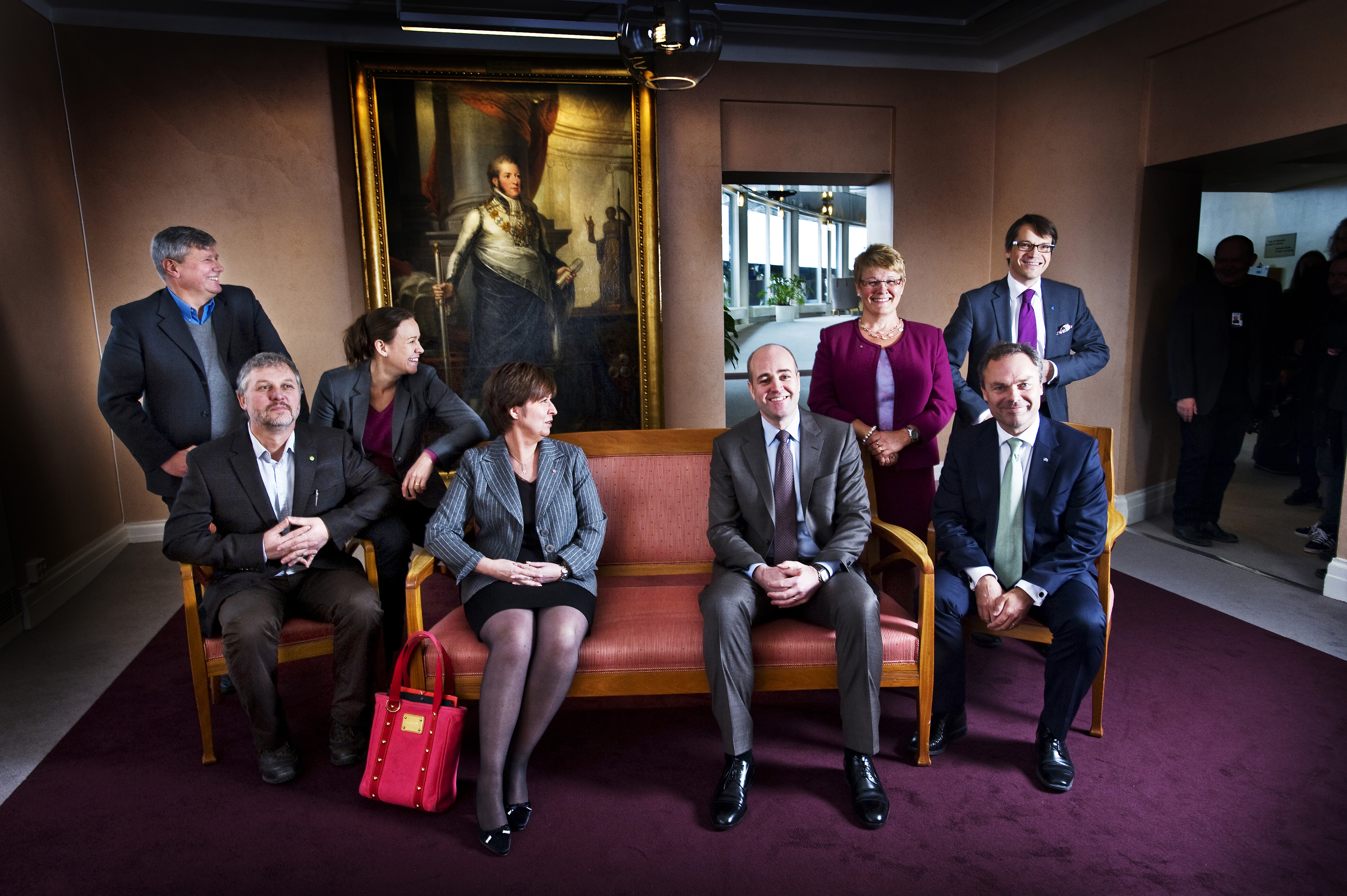 Oppositionen, Regeringen, Ulf Bjereld, Sanna Rayman, Rödgröna, Alliansen, Val 2010