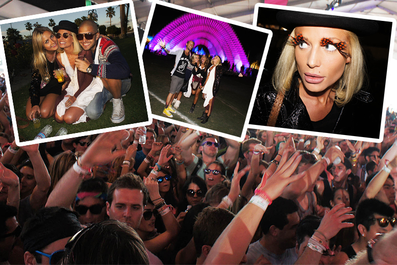 Skrillex, Mode, Maxinne, Kalifornien, USA, Coachella, 2012