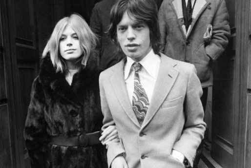 Mick Jagger, Marianne Faithfull