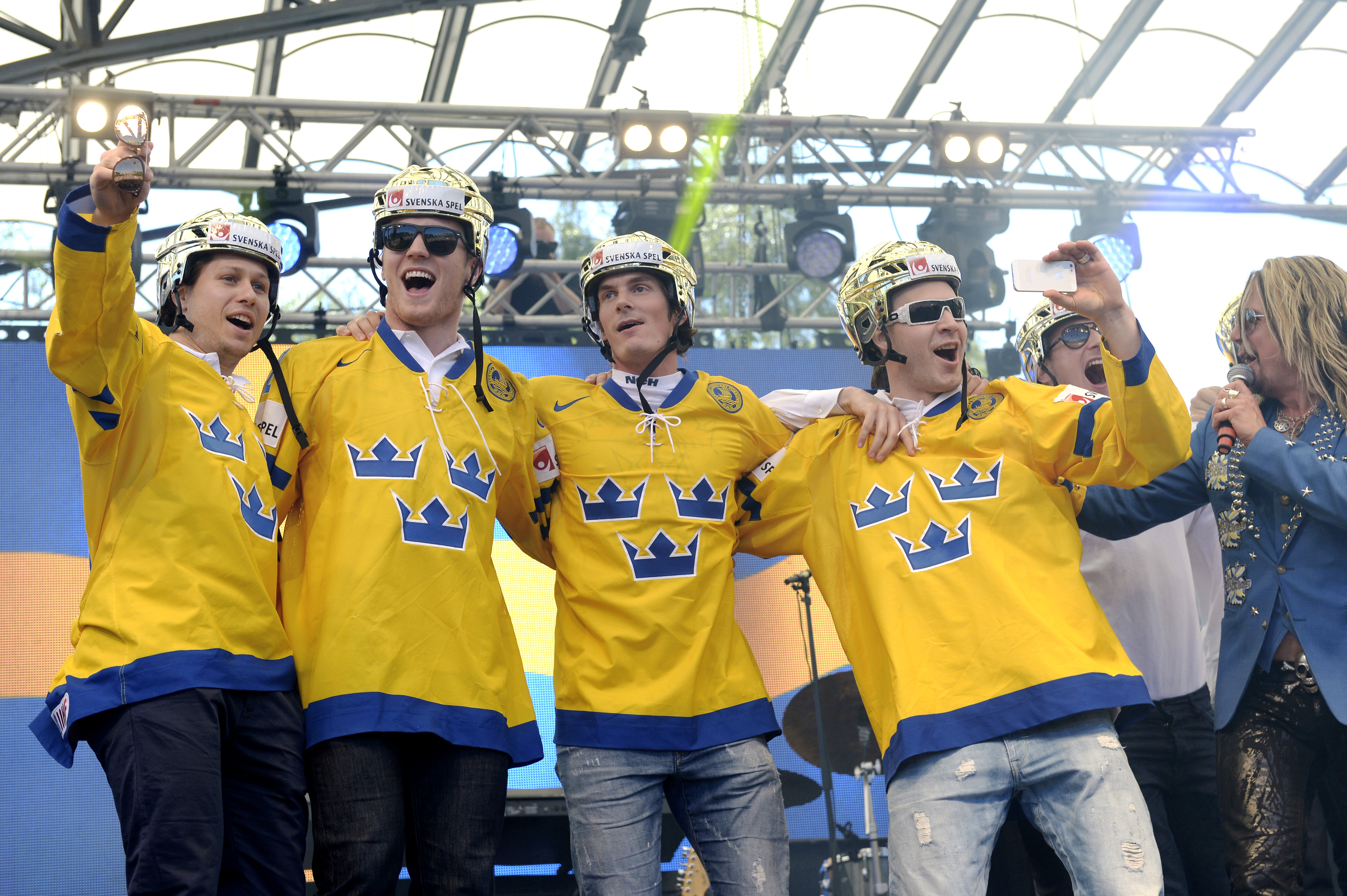 Kungsträdgården, Tre Kronor, Schweiz, VM-guld