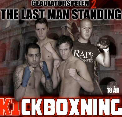 Coloseum, Max Ramqvist, K-1, Freddie Karlsson, Gladiatorspelen, Sebastian Grahn