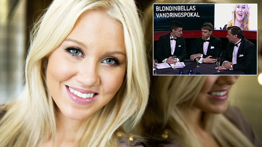 Lee Goren, Blondinbella,  Blondinbellas vandringspokal, Sanny Lindstrom,  Hockeygala