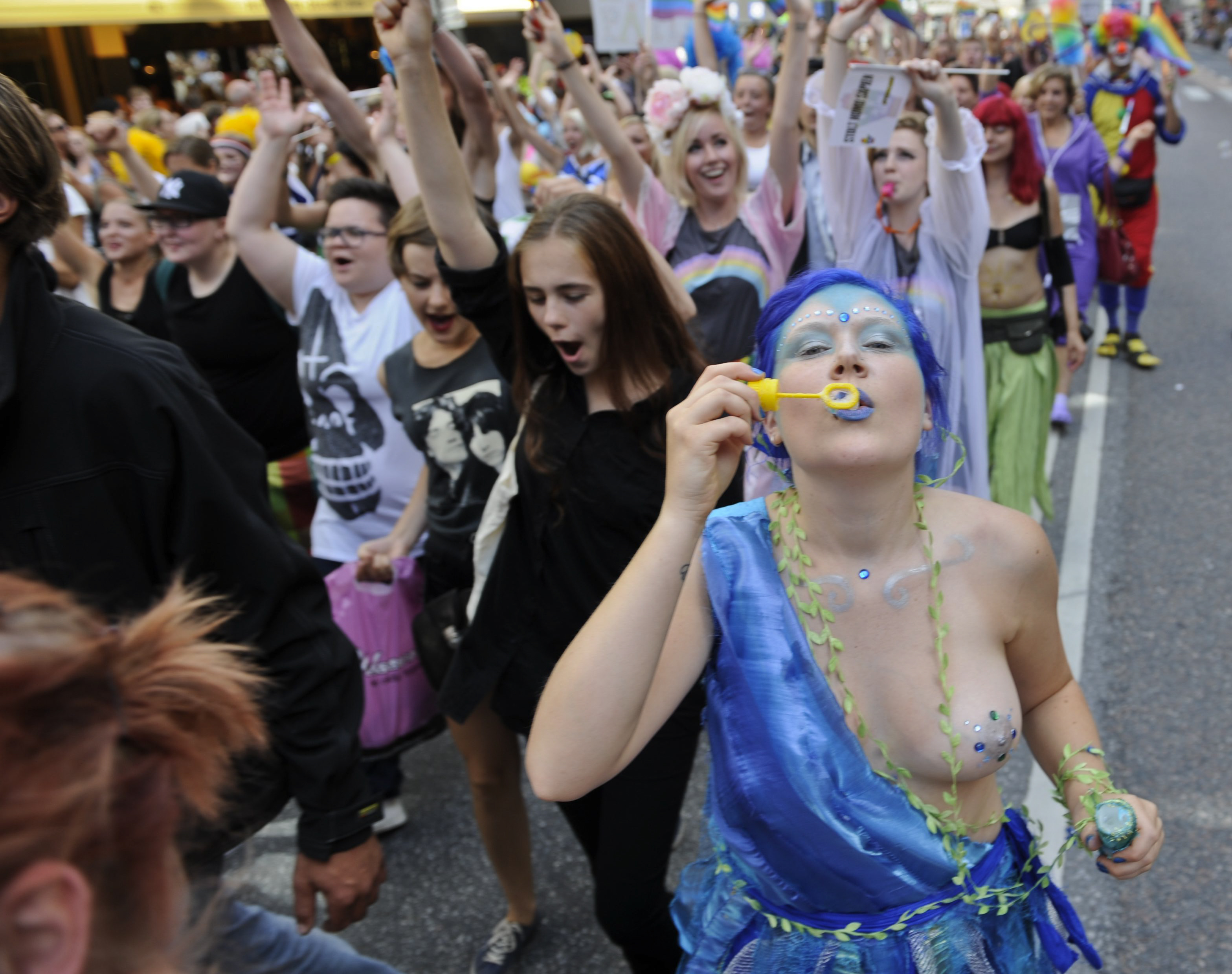 Pride, Stockholm, Prideparaden