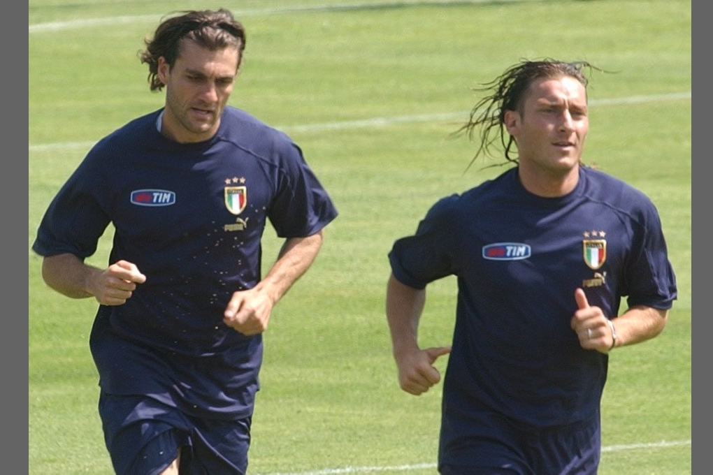 Christian Vieri, Inter, Roma, Spelskandal, Francesco Totti