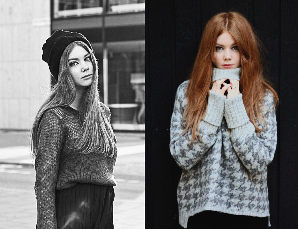 Filippa Smeds, Stickat, Shopping,  höstmode