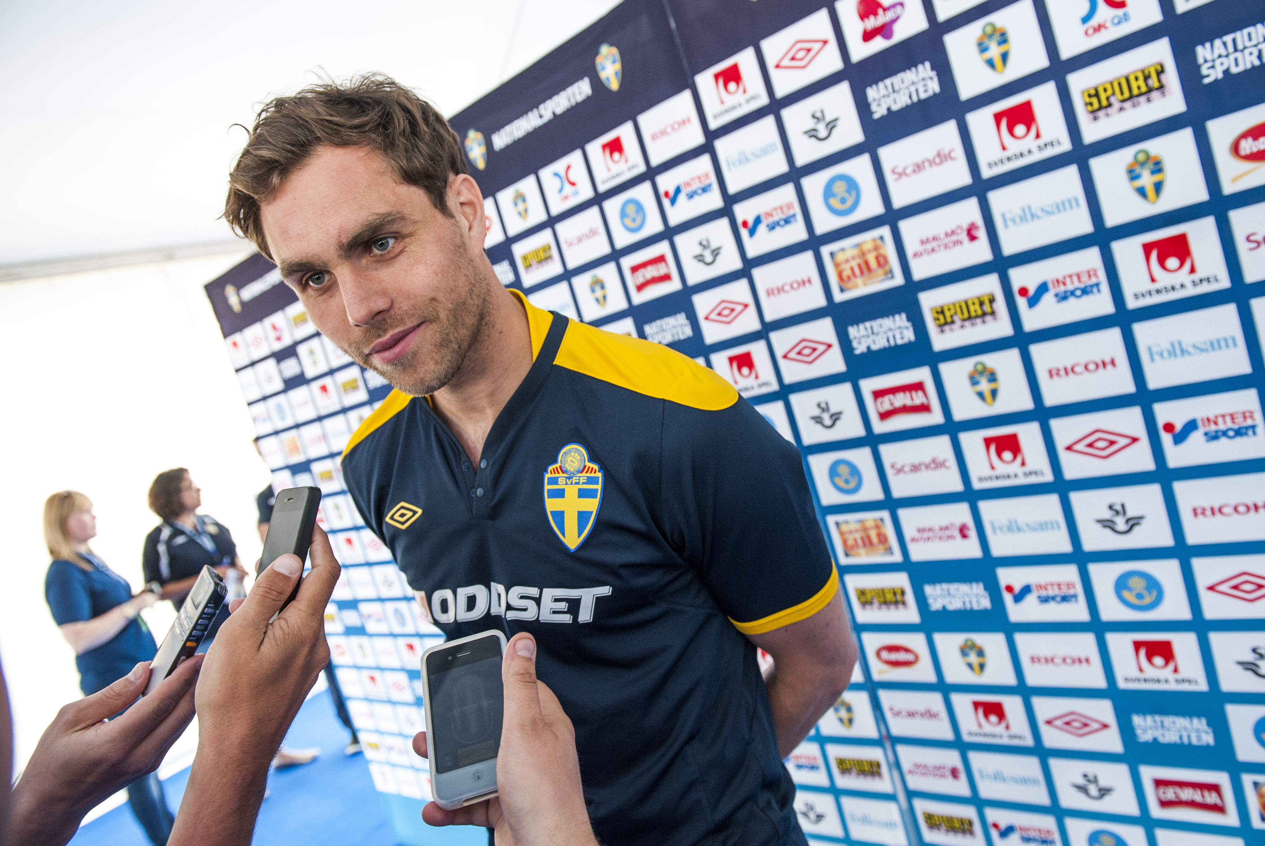 EM-nyheter, Sverige, Fotboll, Andreas Isaksson, Kim Kallstrom, EM, Johan Elmander