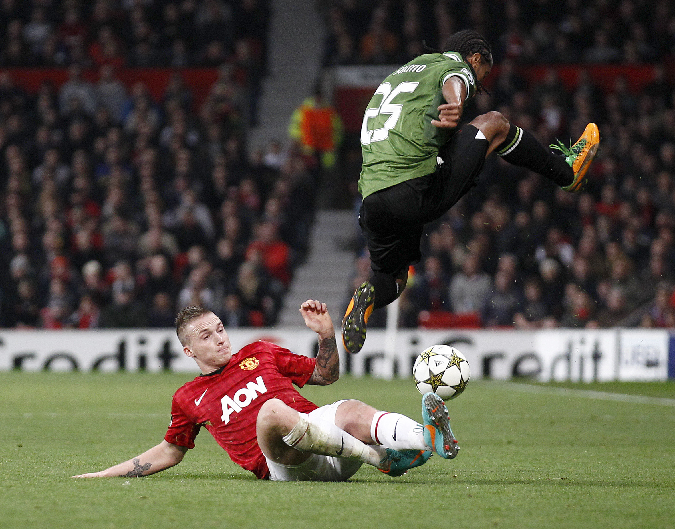 Manchester United, Chicharito, Champions League
