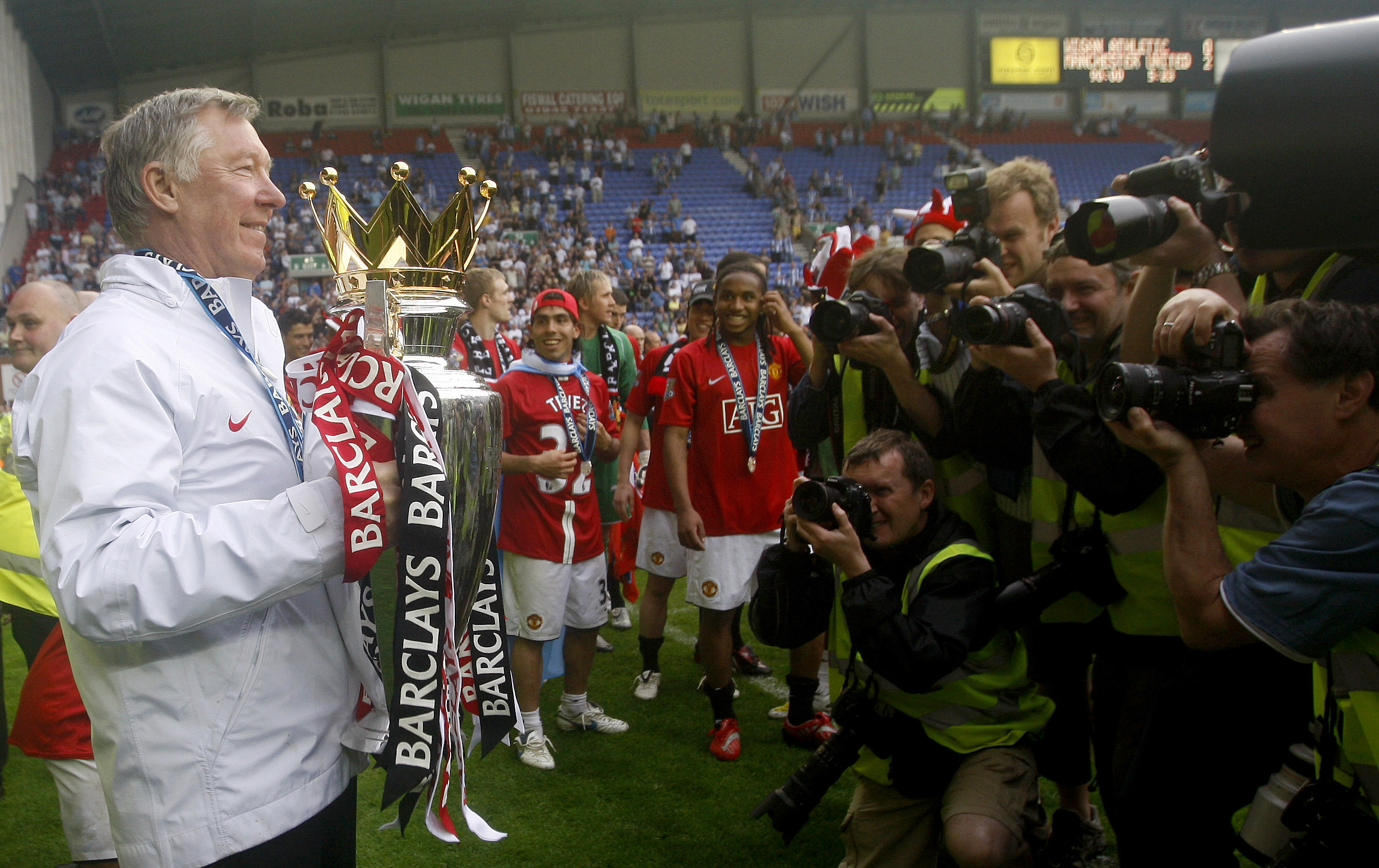 Manchester United, Årets tränare, slutar, Sir Alex Ferguson