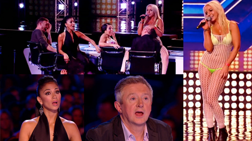 X-factor, Britney Spears, Lorna Bliss, Youtube, strippa,  UK, Kassler