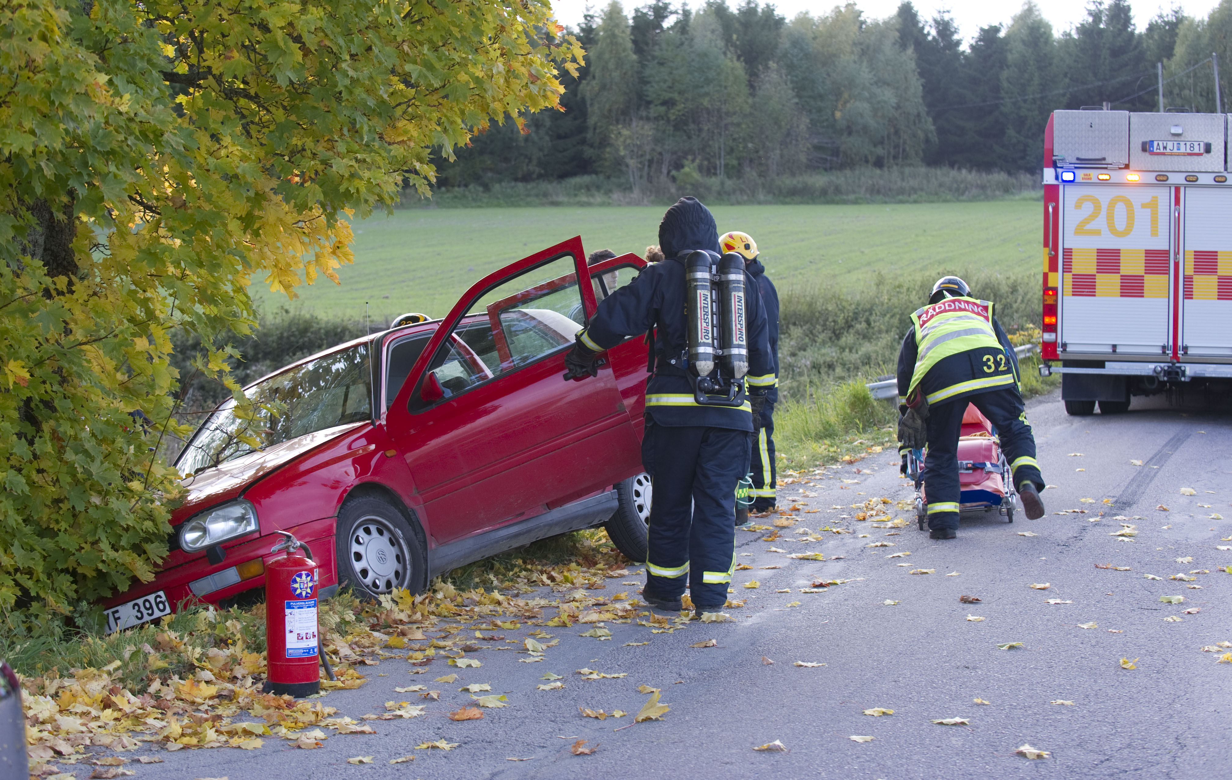 Körkort, Ungdomar, Olycka