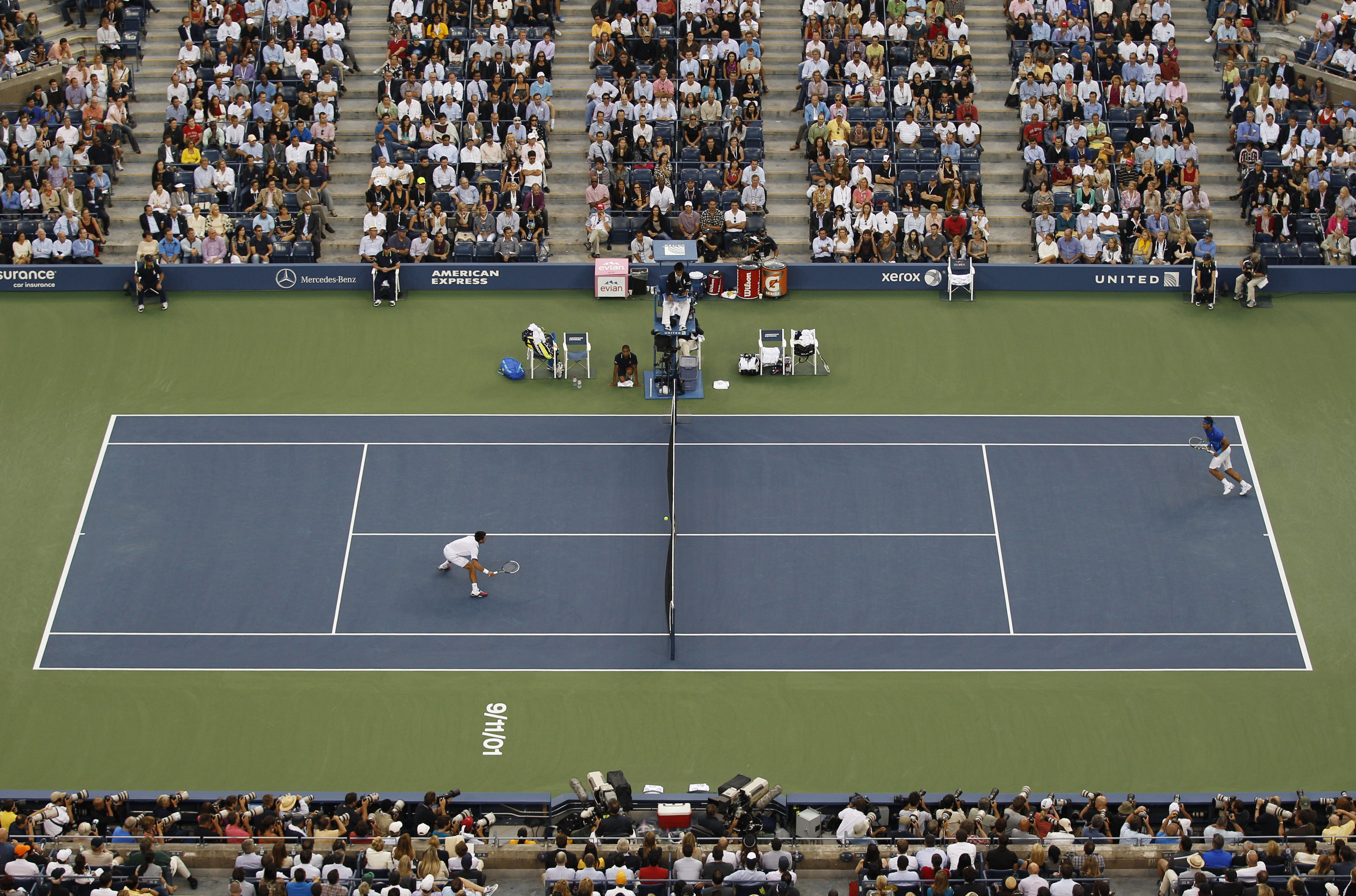 Rafael Nadal, Novak Djokovic, Roger Federer, US Open, Tennis
