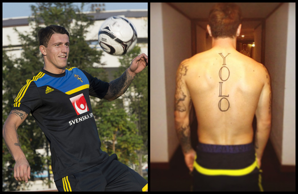 Erton Fejzullahu, Jiloan Hamad, Sverige, Landslaget, Fotboll, yolo, Tatuering