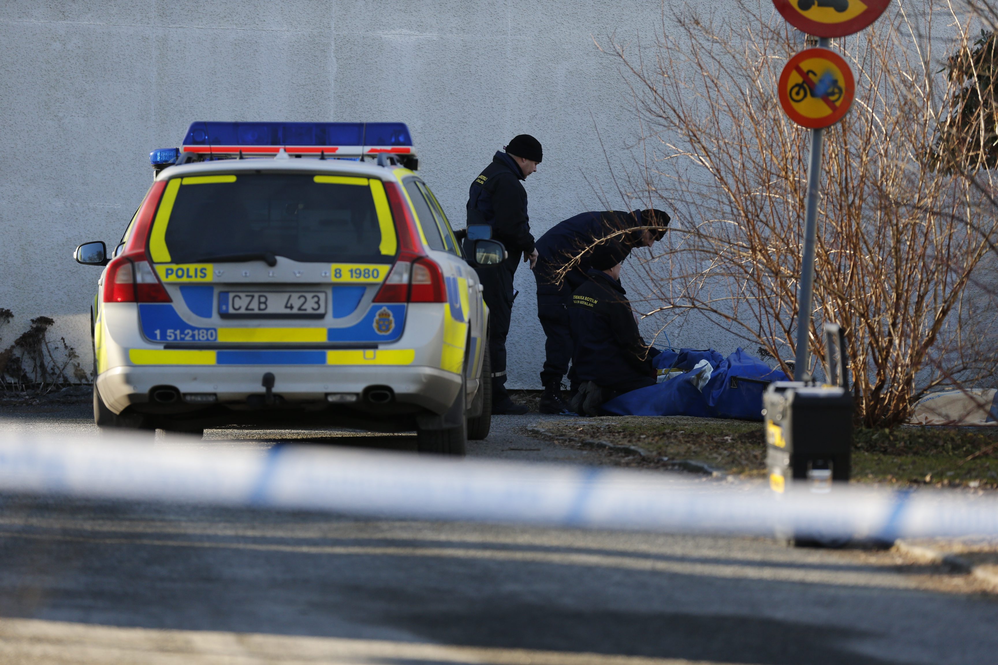 Kvinna, Västra Frölunda, Man gripen, mord, Parkeringsplats