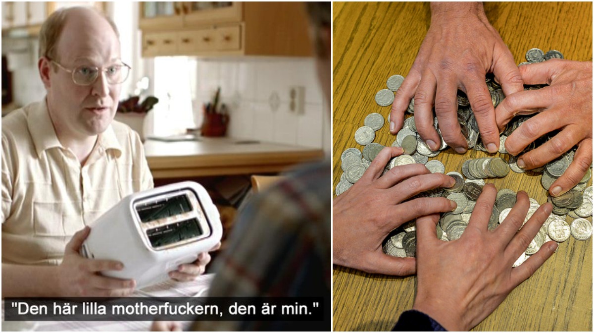 Snåla, Undersökning, Ung, Givmild, norr, Gammal, Söder, Snålhet, Norrland