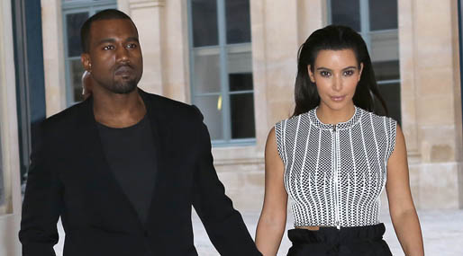 Kim Kardashian,  Förhållande på is, Kanye West