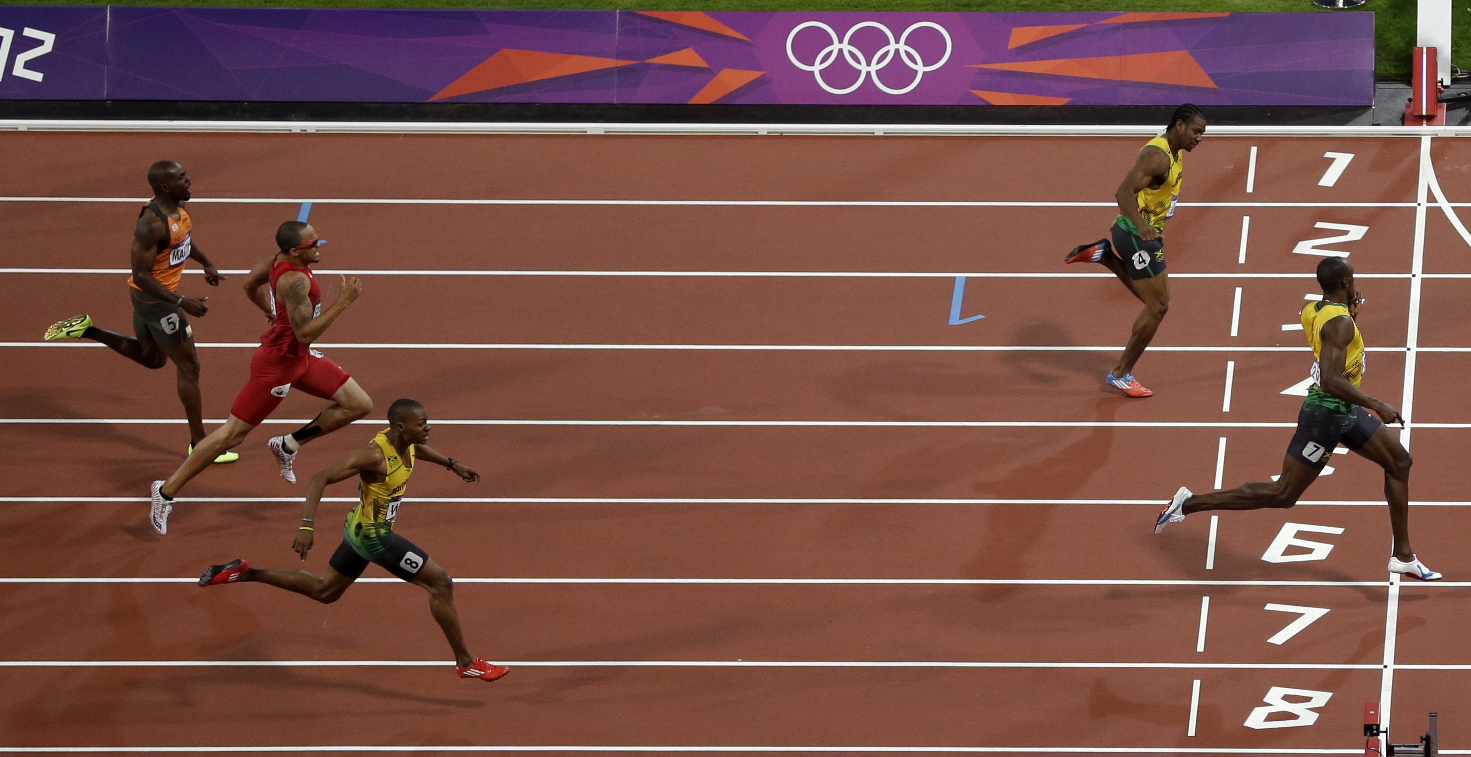 London, OS, 200 meter, Jamaica, Yohan Blake, Usain Bolt