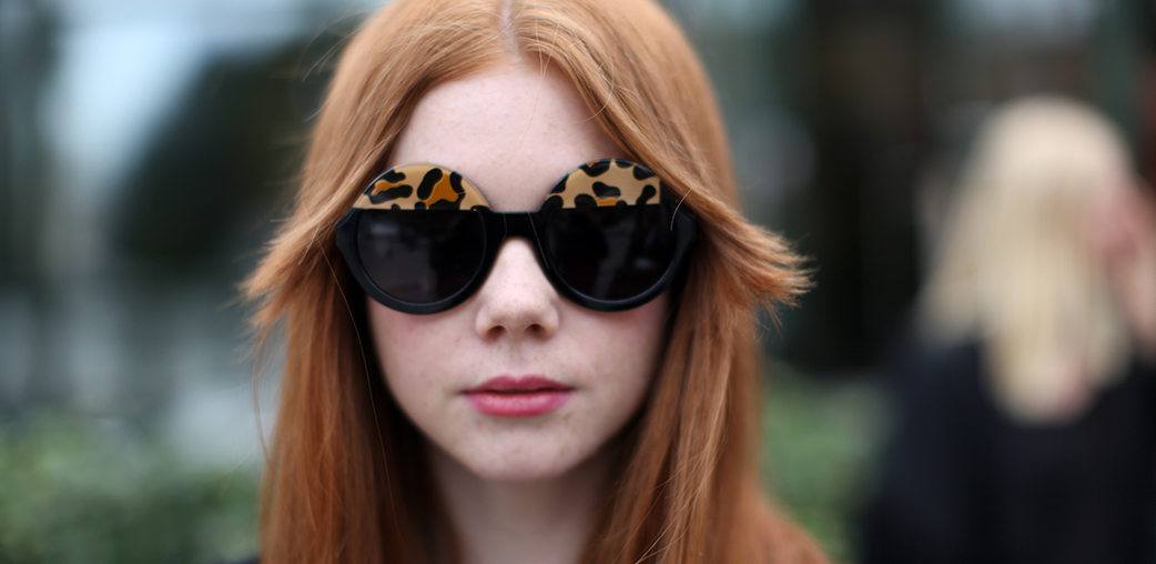 Solglasögon, Fashion Week, Streetstyle