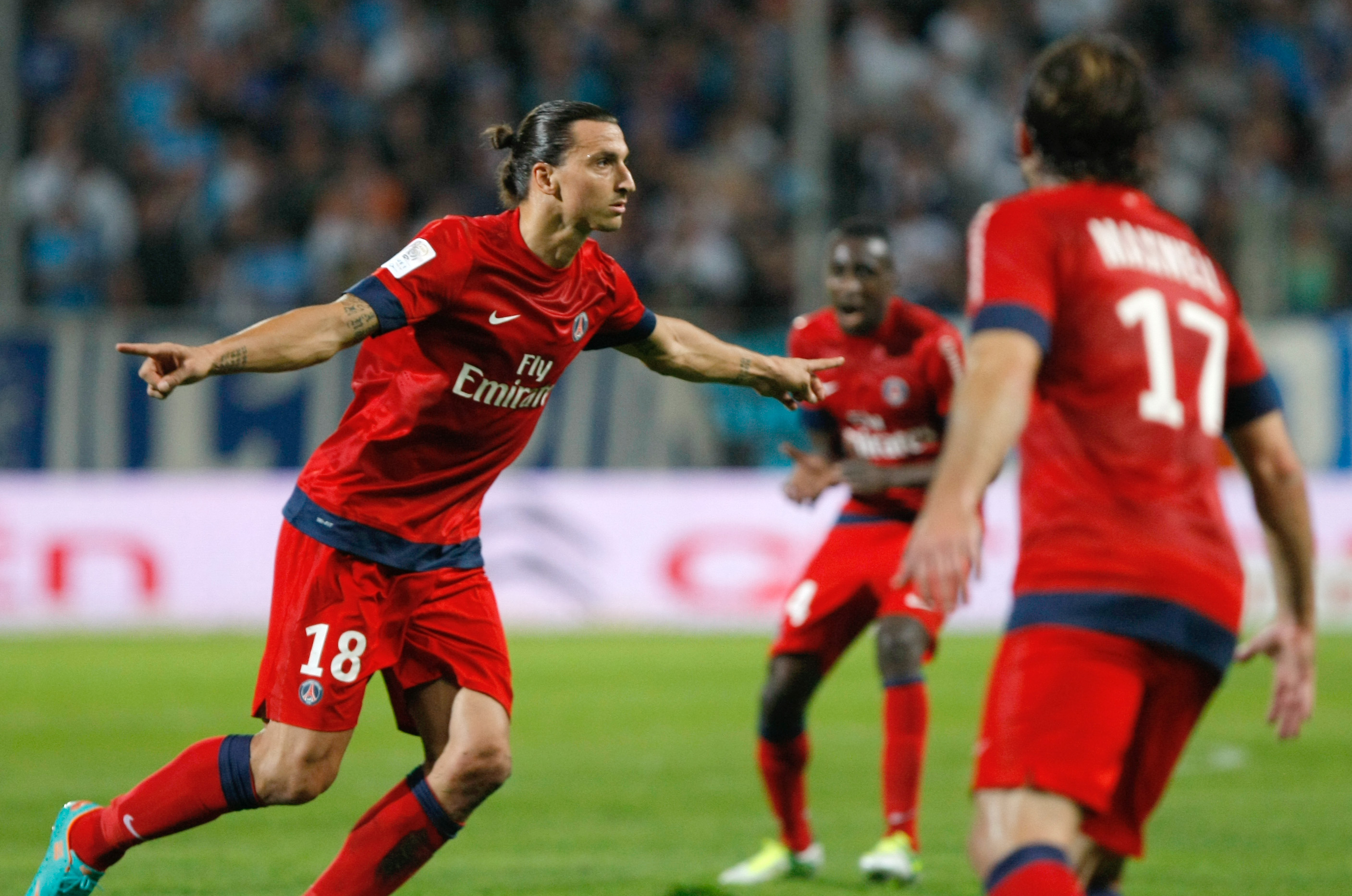 Hyllas, Zlatan Ibrahimovic, PSG