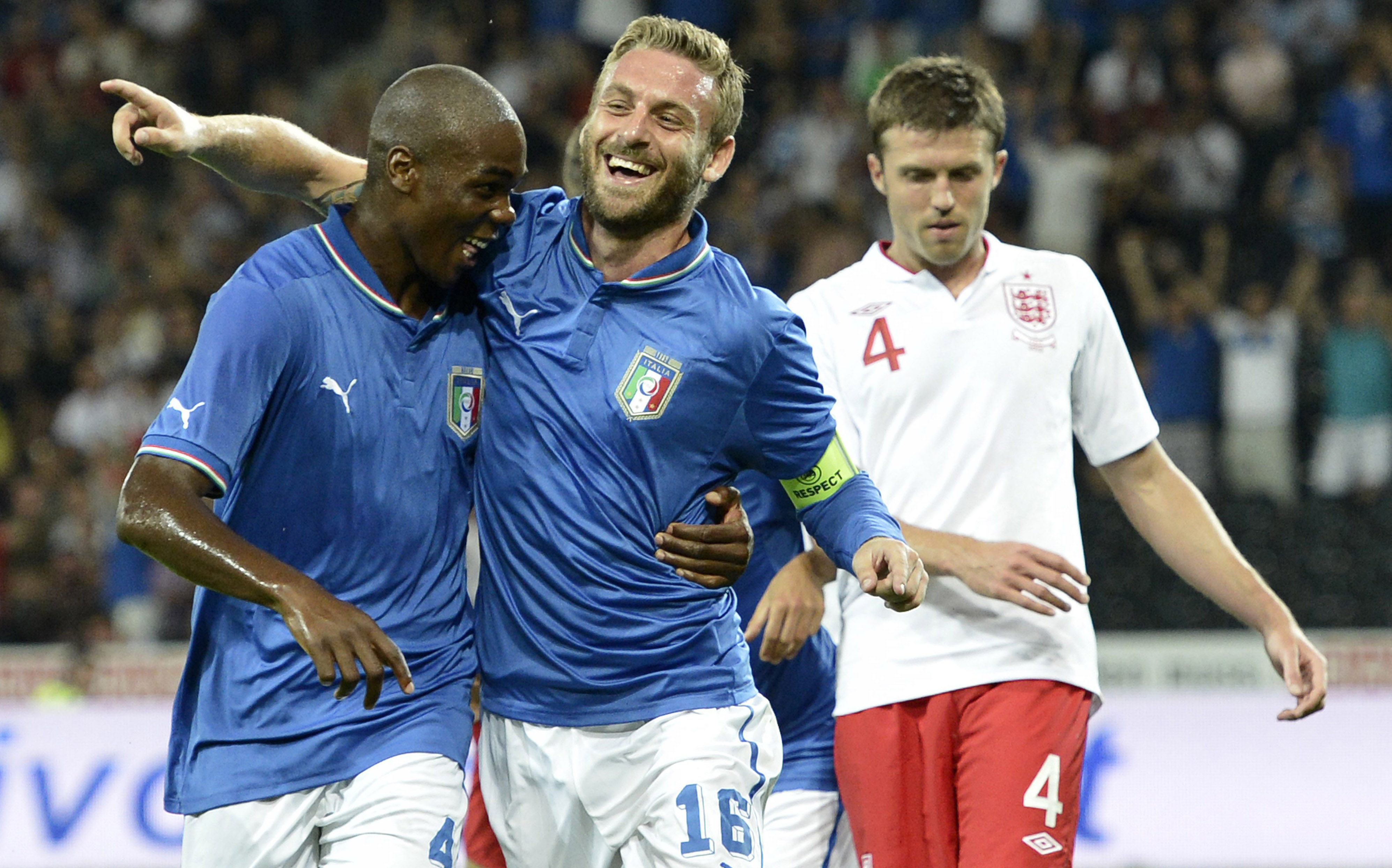 Fotboll, England, Italien, Jermaine Defoe