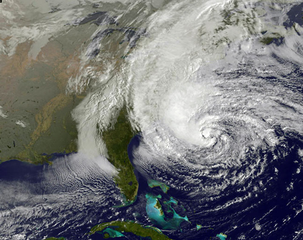 Storm, sandy, Orkan, USA, New York