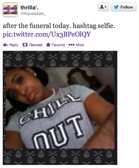 Begravning, Tumblr, Selfie, Bildpsecial, Begravningsselfie