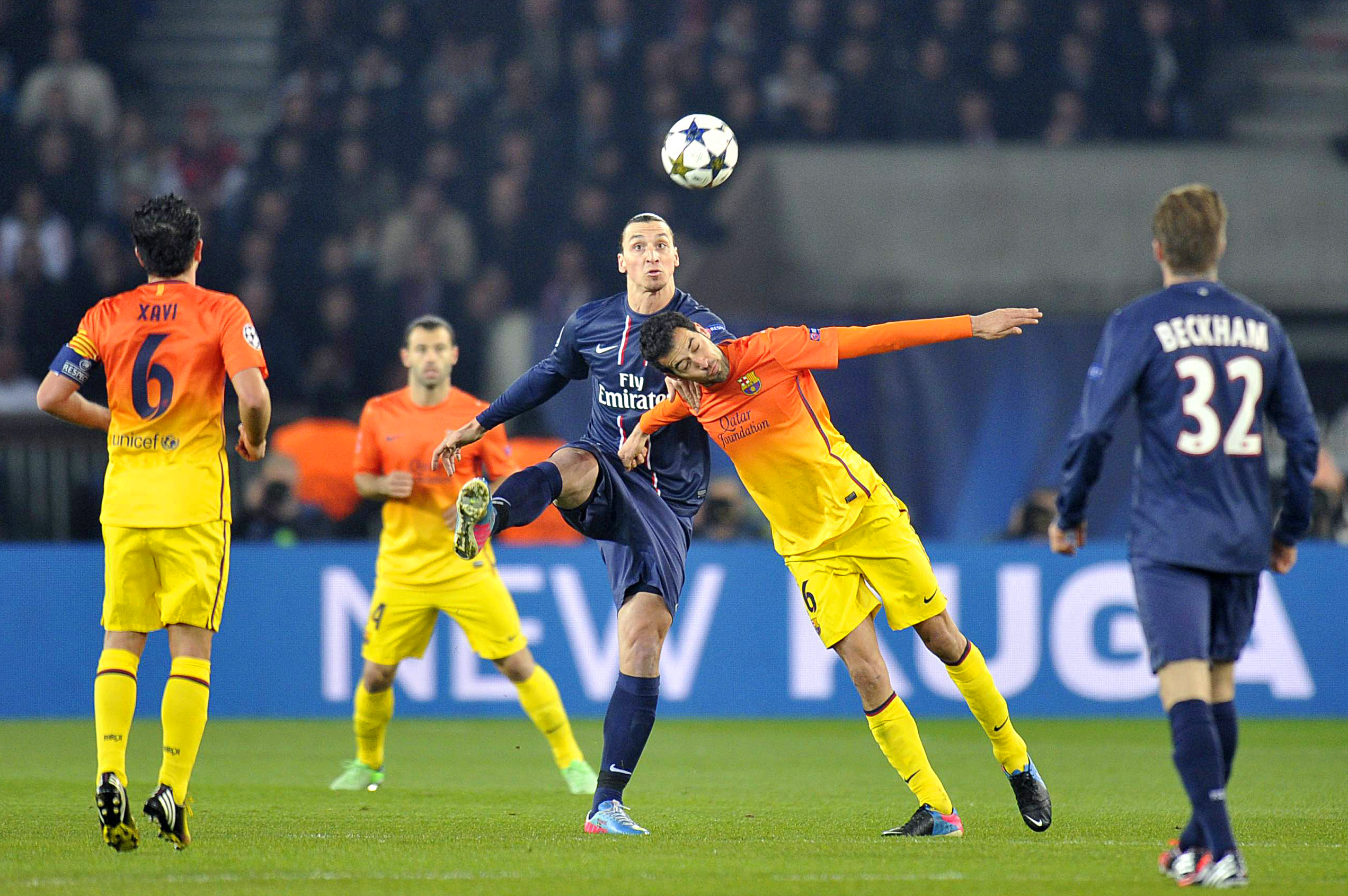 Zlatan, PSG, Barcelona, Zlatan Ibrahimovic, David beckham, Paris Saint Germain
