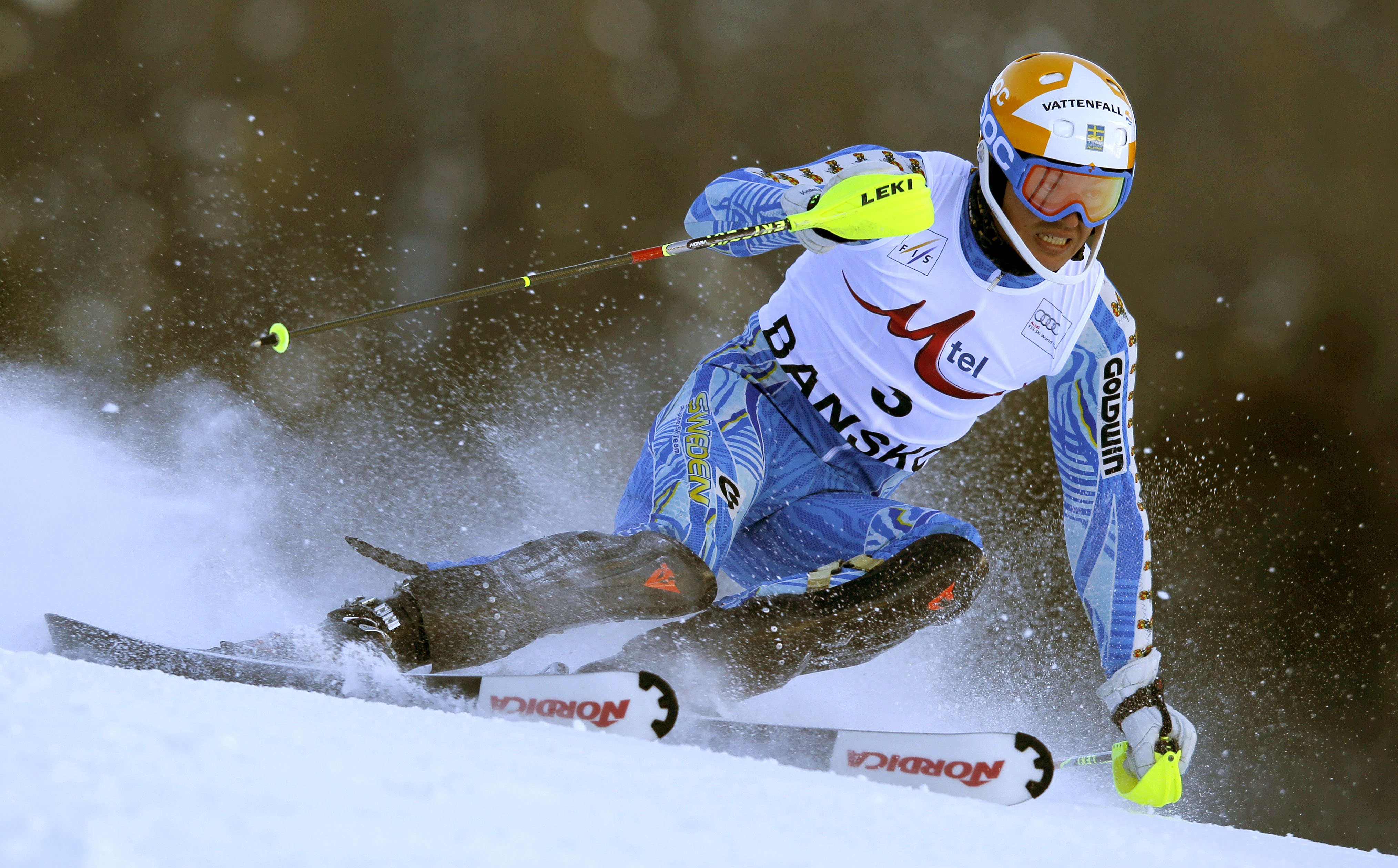 Bansko, Alpint, Andre Myhrer, Slalom, André Myhrer, Jens Byggmark