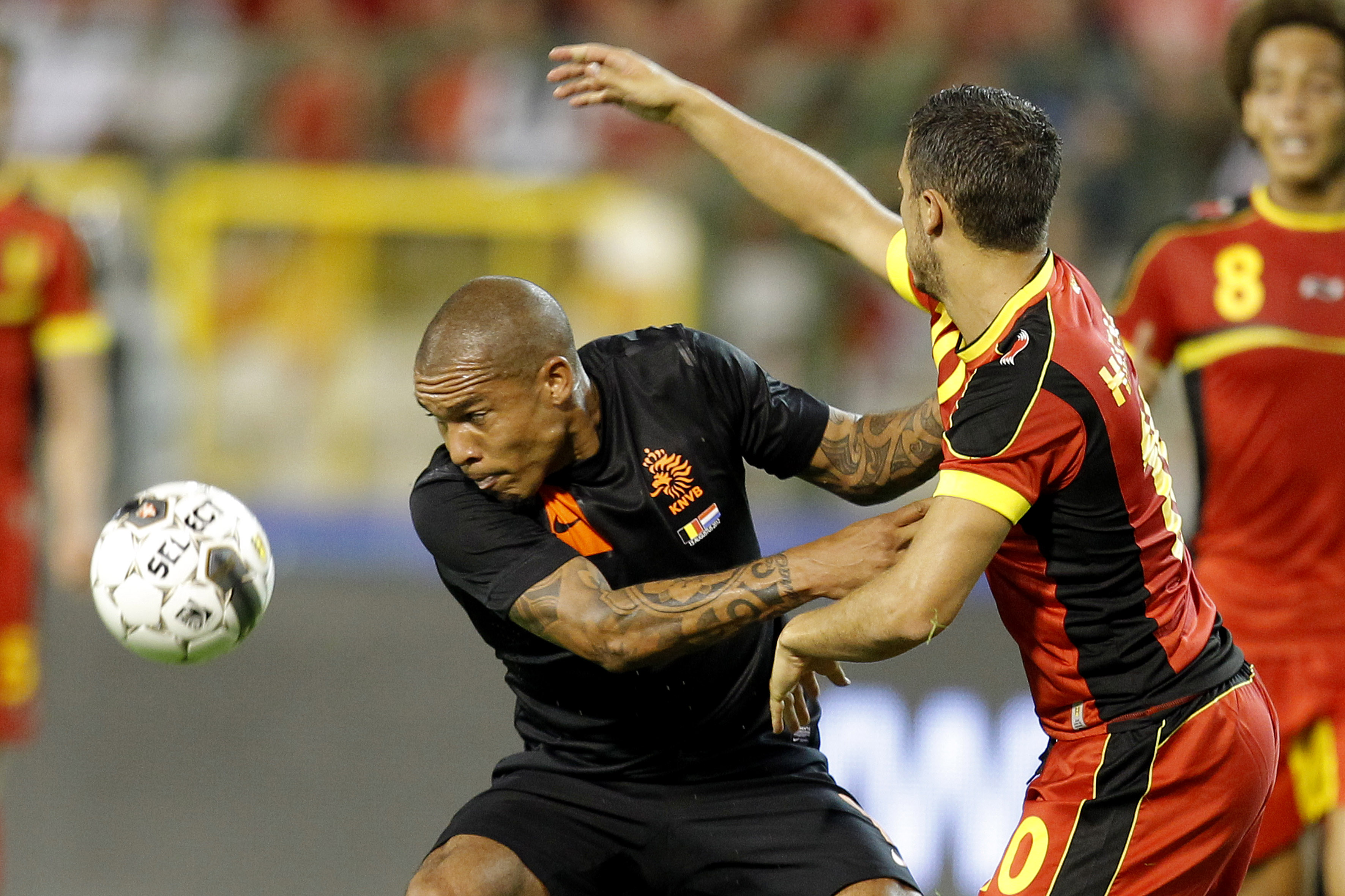 Philippe Collin, Eden Hazard, Belgien