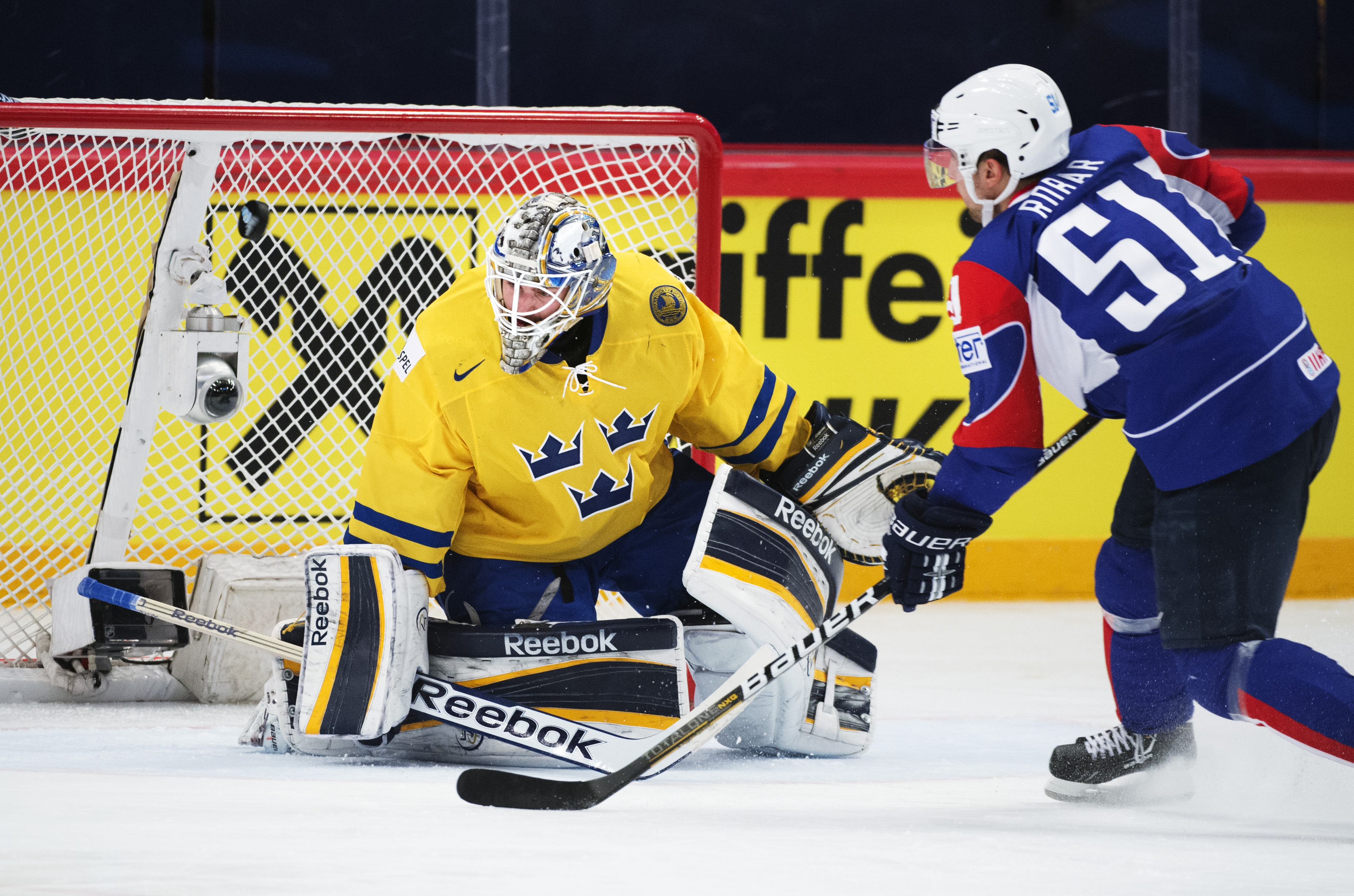 Hockey-VM, Tre Kronor, Slovenien, Sverige