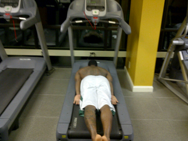 NBA, bildextra, Dwight Howard, Gilbert Arenas, Planking