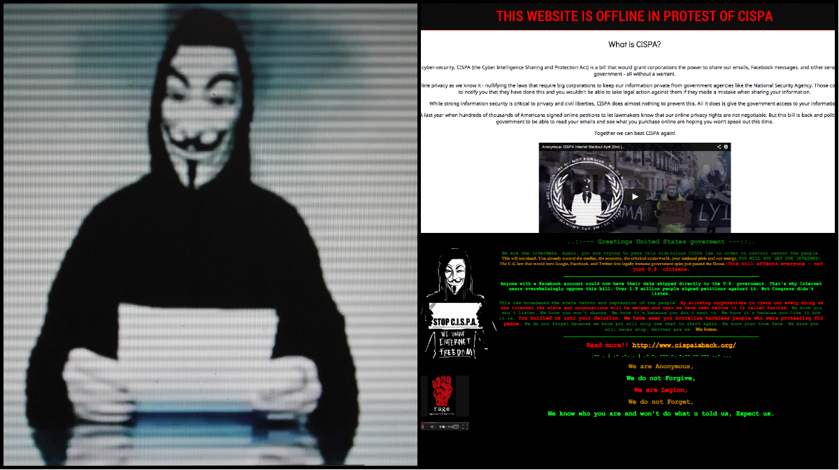 USA, Hackare, Lagförslag, Cispa, Blackout, Barack Obama, Anonymous, Representanthuset