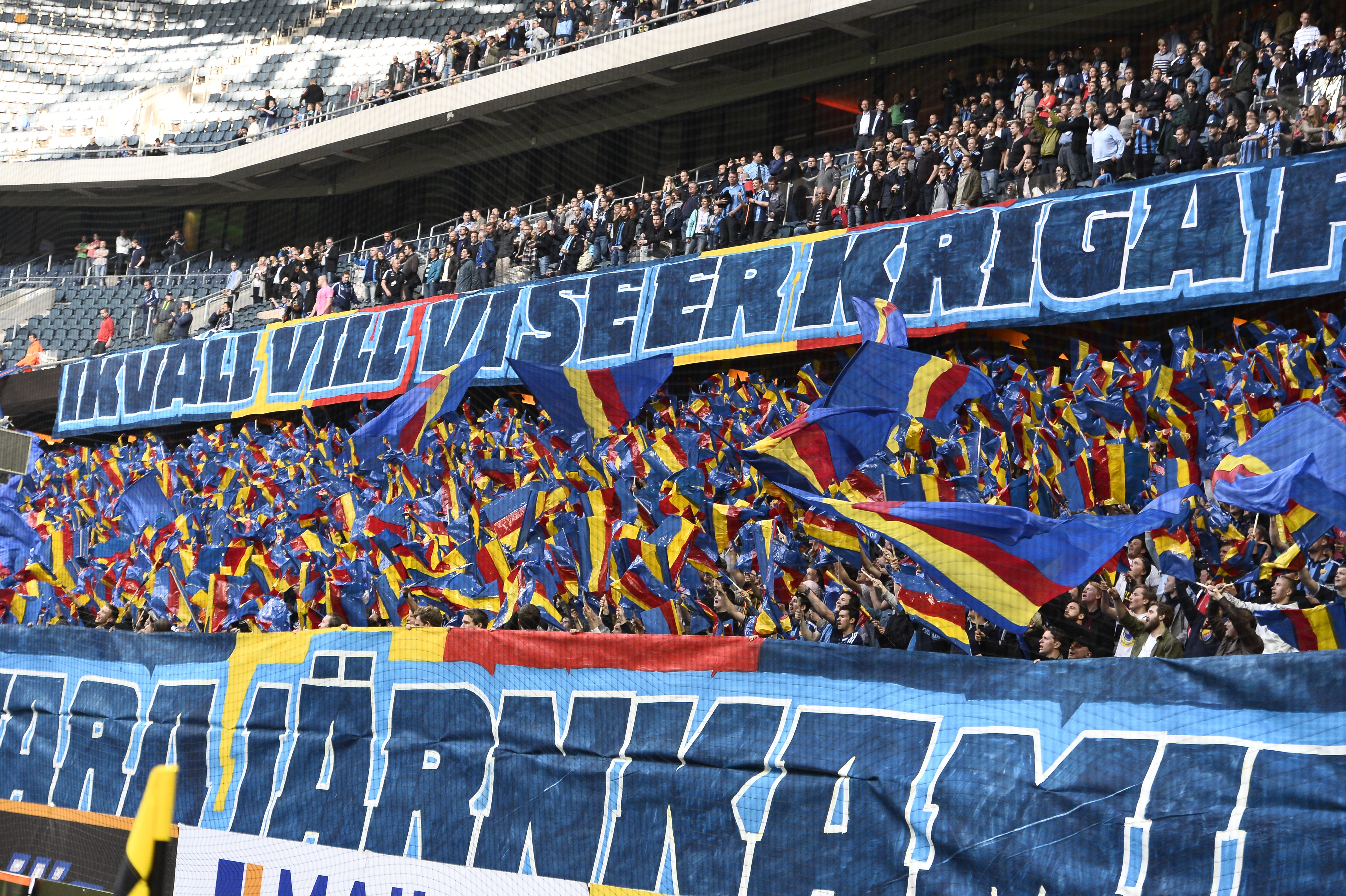 Friends Arena, Allsvenskan, AIK, Djurgarden