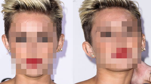 Miss, Miley Cyrus, Skonhet, smink