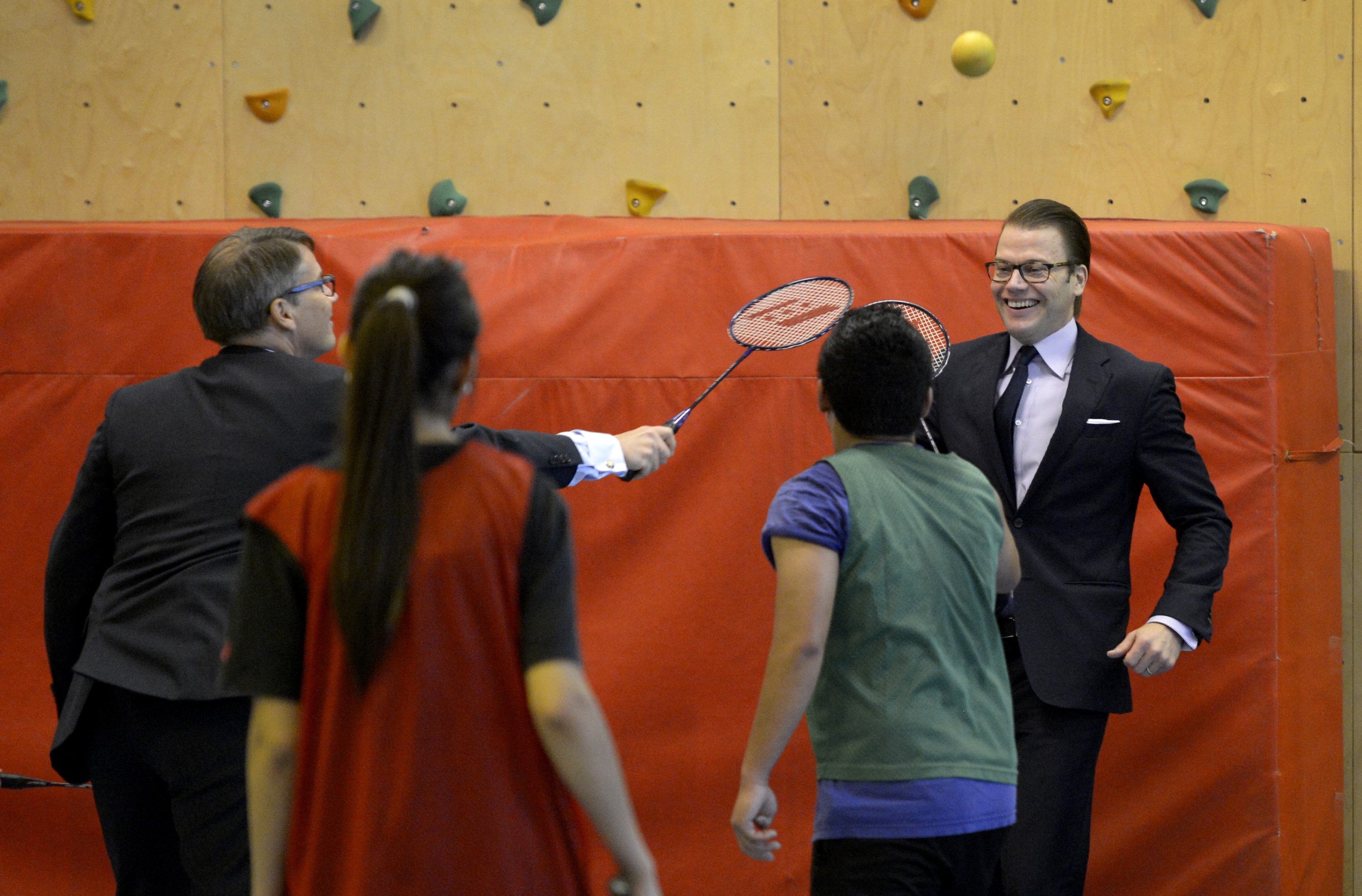 Prins Daniel, Badminton, Göran Hägglund, boost-boll